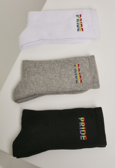 Ponožky Pride 3-Pack wht/gry/blk
