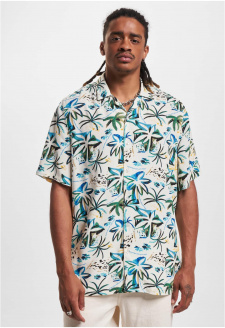Pánská košile s krátkým rukávem Just Rhyse Shirt Waikiki - pískové barvy
