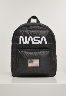 NASA Puffer Backpack black
