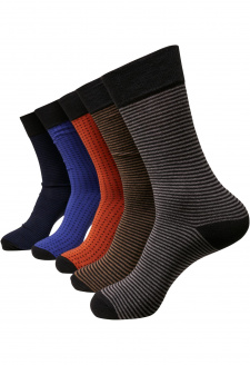 Ponožky Stripes and Dots 5-Pack multicolor