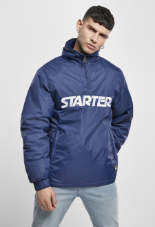 Starter Logo Half Zip Jacket modrá noční
