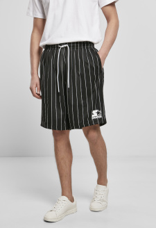 Starter Pinstripe Shorts černé