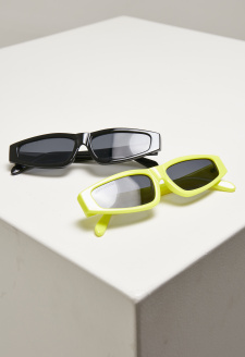 Sluneční brýle Lefkada 2-Pack neonyellow/black