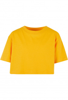 Dívčí krátké triko Kimono Tee - žluté