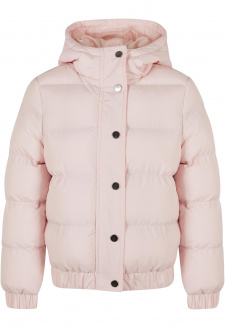 Dívčí bunda Hooded Puffer Jacket - růžová