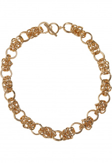 Multiring náhrdelník - zlaté barvy