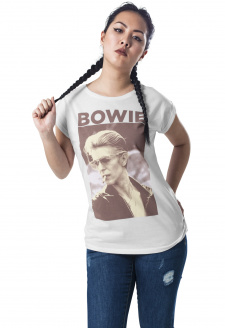Dámské tričko David Bowie bílé