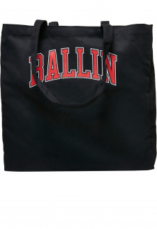 Ballin Oversize plátěná taška černá