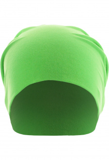 Žerzejová čepice neonová zelená