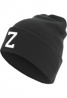 Pletená čepice s dopisní manžetou Z
