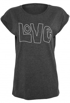 Dámské tričko Love Tee - šedé