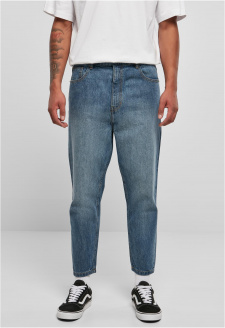 Cropped Tapered Jeans middeepblue