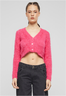Dámský svetr peříčko - růžový