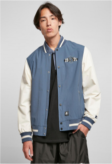 Starter Nylon College Jacket vintage blue/bledewhite