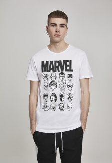 Tričko Marvel Crew bílé