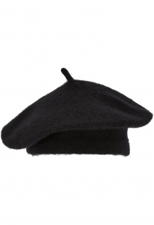 Baretový klobouk černý