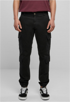 Kalhoty na jogging Double Cargo Twill černé