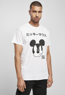 Mickey japonské tričko bílé