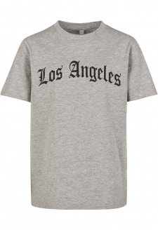 Dětské tričko Los Angeles vřesové šedé