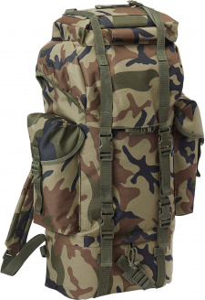 Nylonový vojenský batoh s olivovou maskou