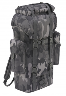 Nylonový vojenský batoh šedé camo
