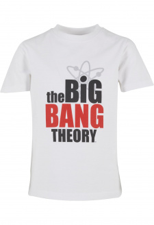 Dětské tričko s logem Big Bang Theory bílé