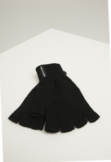 Půlprstové rukavice 2-balení černé